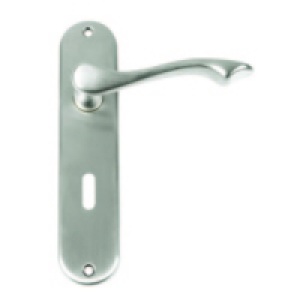 Urfic Kensington Lock Handle Satin Nickel