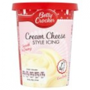 Betty Crocker cream cheese style icing £2.25