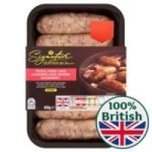 M Signature Thick Pork & Caramelised Onion £2.48