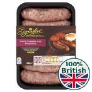 M Signature Thick Cumberland Sausages £2.48