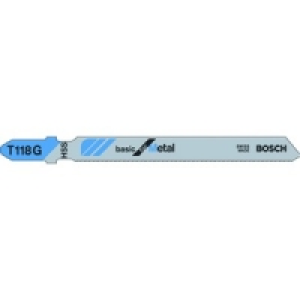Bosch T118G Jigsaw Blades 5 Pk Metal