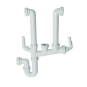 1 1/2in Double Bowl Space Saver Kit SSK2