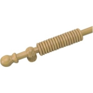 Wooden Curtain Pole Natural 1.8m