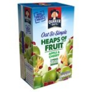 Quaker Oat So Simple Heaps Of Fruit Apple £2.00