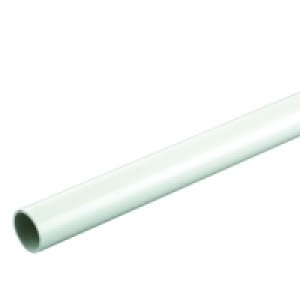 Round Conduit 25mmx3m White PK10