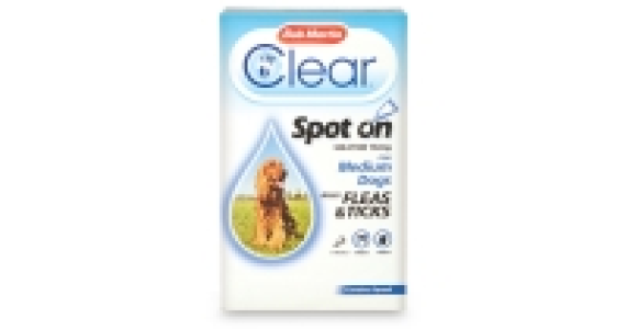 Medium Dogs Spot On Fleas and Ticks