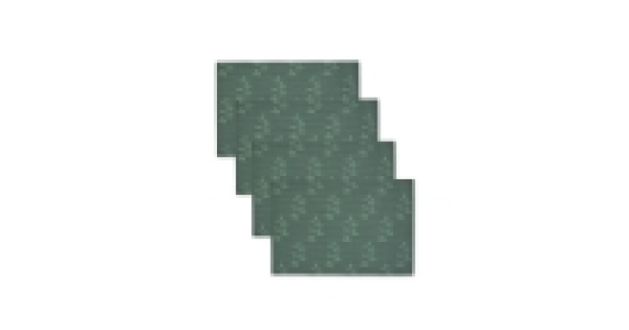Woven Geo Flowers Placemats - 4 Pack