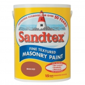 Sandtex Textured Masonry Brick Red 5L