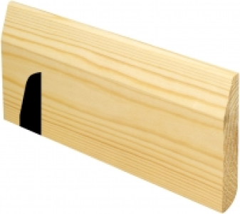 Wickes Dual Purpose Chamfered/Bullnose Pine Skirting 15 x 69
