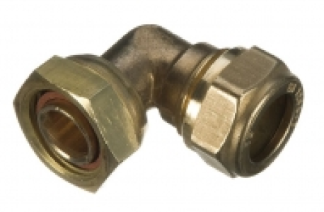 Wickes Compression Bent Tap Connector 12 x 15mm