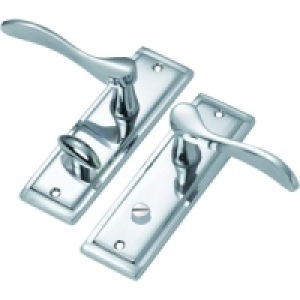 Wickes Madrid Bathroom Handle Chrome £22.49