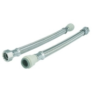 15mm x 1/2in x 300mm Flexi Hose FLX15P