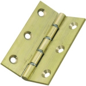 Wickes Butt Hinge Brass 76mm 2 Pack £7.49