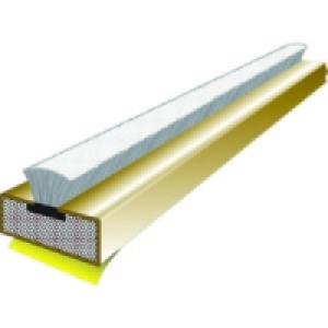 Wickes Intumescent Fire & Smoke Seal Brown 10x4x2100mm Door  £5.99