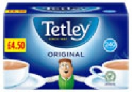 TETLEY-TEABAGS £3.00