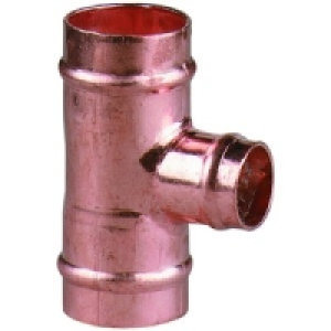 Solder Ring Reducing Tee 15x15x8mm