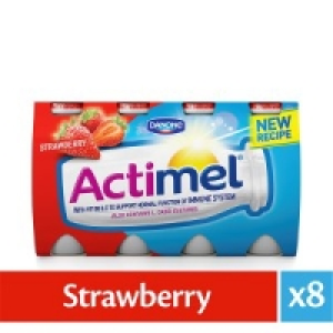 Actimel Strawberry 8 x 100g (800g) £2.90