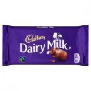 Cadbury Dairy Milk chocolate bar £2.00
