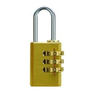 Wickes Combination Padlock Steel 20mm £4.99