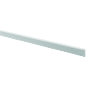 Wickes PVCu White Cloaking Profile 45 x 2500mm Pack 5 £14.85