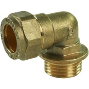 Compression Male Iron Elbow 15mm