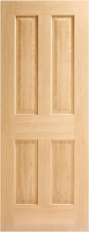 Wickes Cobham Internal Oak Veneer Door 4 Panel 1981x762mm