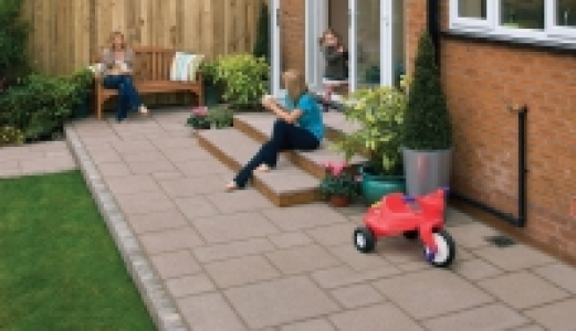 Marshalls Saxon 450 x 450 x 35mm Pack 60 - Mocha