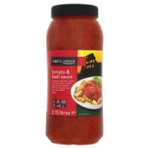 Chefs Larder Tomato & Basil Sauce 2.15L