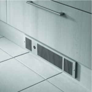 Wickes Electric Plinth Heater Stainless Steel £126.00