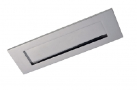 Wickes Letter Plate Chrome Finish 308x96mm