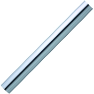 Wickes Polished Chrome Effect Finish Handrail 40 x 1800mm