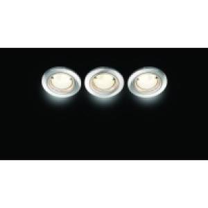 Wickes Fire Rated Energy Efficient Downlight Brushed Chrome  £4.99