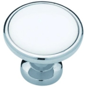 Wickes Dallas Knob Ceramic 35mm 2 Pack
