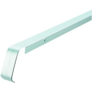 Straight Joint Trim Matt Silver 38mm