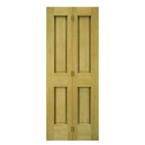 Wickes Cobham Internal Bi-fold Door Oak Veneer 4 Panel 1981x
