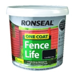 Ronseal One Coat Fencelife Black Oak 5L