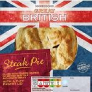 Morrisons Puff Pastry Steak Pie &pound;2.00