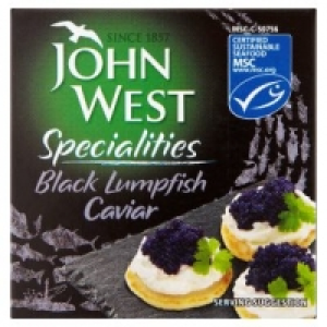 Asda John West Select Black Lumpfish Caviar