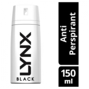 Dry Black Aerosol Anti-Perspirant Deodorant £2.00