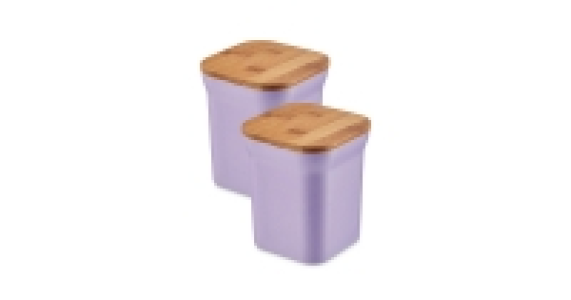 Bamboo Medium Storage Canisters £9.99