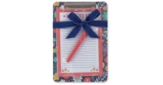 Floral Quote Clipboard