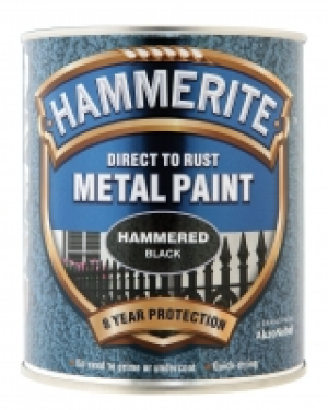 Hammerite Metal Paint Hammered Black 750ml £19.99