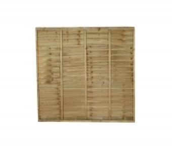 Wickes Pressure Treated Overlap Fence Panel 6ft x 6ft &pound;26.99
