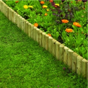 Wickes Timber Border Edging 150mm x 1m