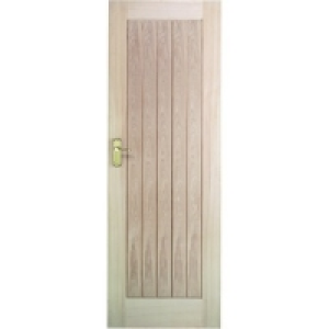 Wickes Geneva Internal Fire Door Oak Veneer 5 Panel 1981x762 &pound;119.25