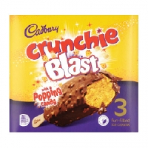 Cadbury Crunchie Blast Ice Cream 3 Pack