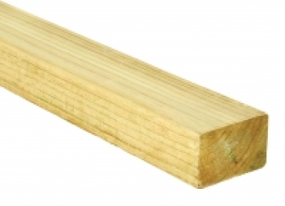 Wickes Treated Studwork (Cls) 38 x 63 x 2400mm Single £5.99