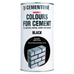Cementone No1 Colour for Cement Black 1kg &pound;6.99