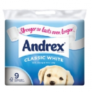 Andrex Toilet Tissue White