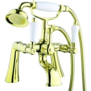 Cascada Bath Shower Mixer Gold
